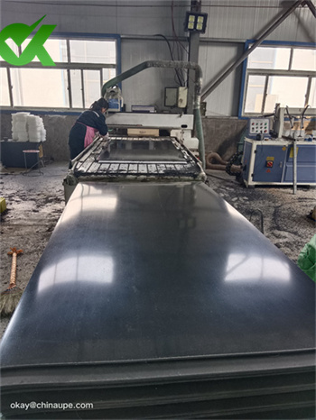 6mm customized size hdpe pad direct sale